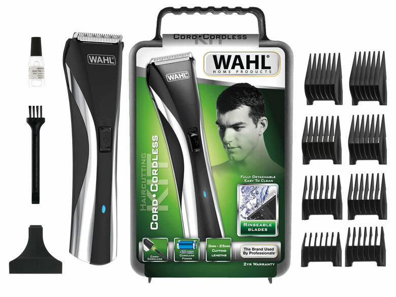 Wahl 9698-1016 Nero, Argento