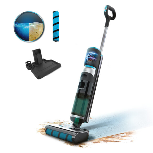 Cecotec Freego Wash&Vacuum Lavapavimenti Elettrico 200 W Autonomia Fino a 35 Minuti