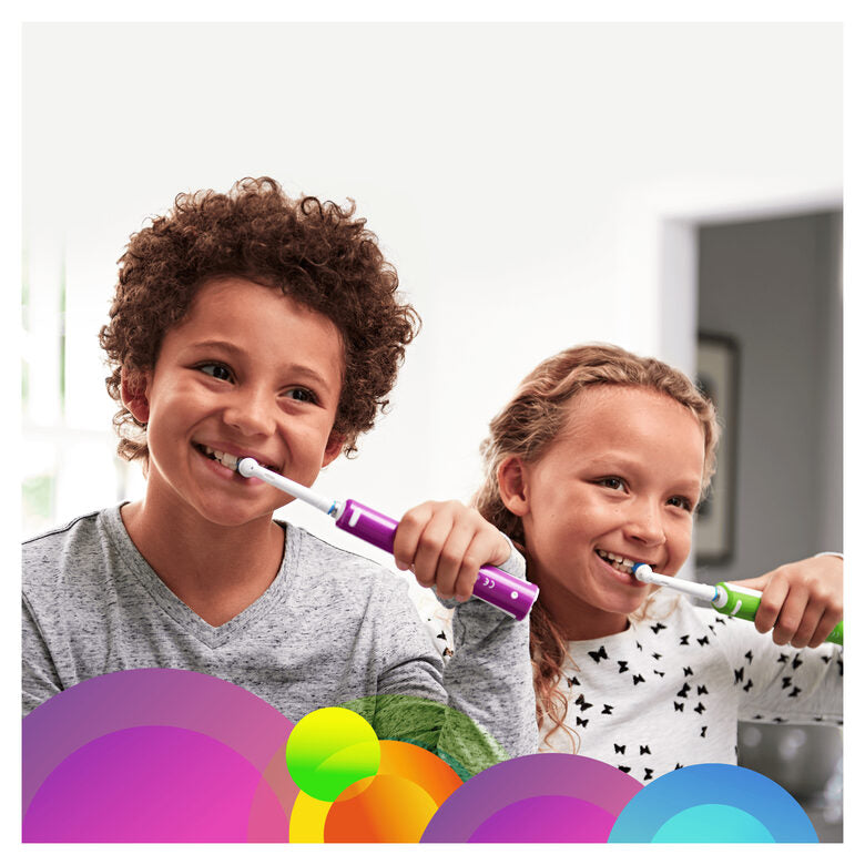 Oral-B Junior Spazzolino Elettrico Ricaricabile Da 6 Anni, Verde