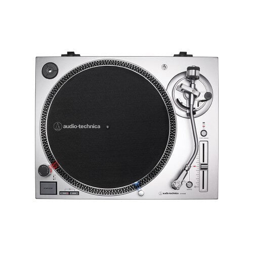 Audio-Technica AT-LP120X Giradischi a trasmissione diretta Argento