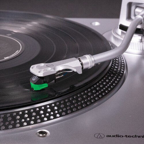Audio-Technica AT-LP120X Giradischi a trasmissione diretta Argento