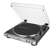 Audio-Technica AT-LP60XUSB Giradischi con trasmissione a cinghia Grigio, Metallico