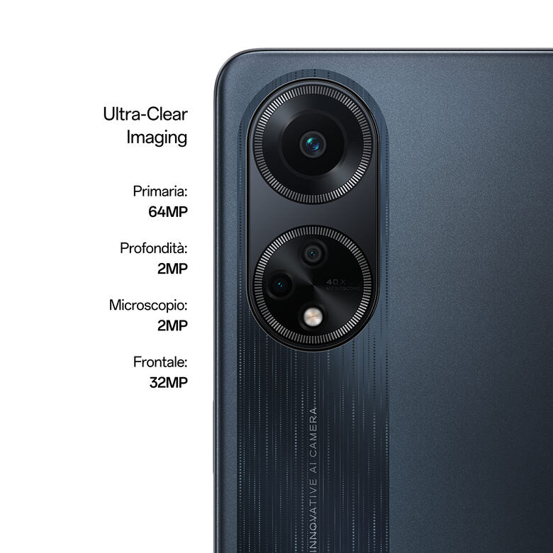OPPO A98 5G Smartphone, AI Tripla fotocamera 64+2+2MP, Selfie 32MP, Display 6.72” 120HZ LDC FHD+, 5000mAh, RAM 8(Esp 4GB/6GB/8GB)+ROM 256GB (esp1TB), IPX4, Supporto Auto [Versione Italia], C