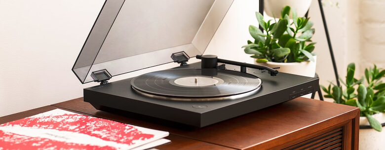 Sony PSLX310BT piatto audio Giradischi a trasmissione diretta Nero