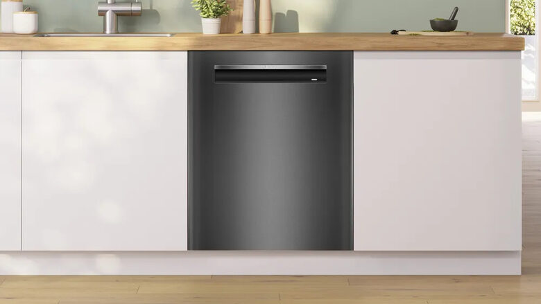 Bosch SMP4ECC72S Serie 4 Lavastoviglie da incasso sottopiano 14 coperti Acciaio nero spazzolato anti-impronta Classe A