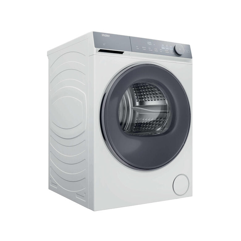 Haier HD100-C367U1 X Serie 7 Asciugatrice A Libera Installazione 10 Kg, Pompa Di Calore, Wi-Fi Smart, I-Time, Classe C, Bianco