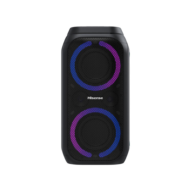 Hisense Party Rocket 160 Altoparlante da festa Nero 160 W