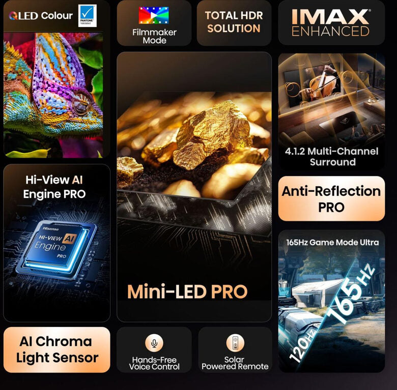 Hisense 85U8Q TV ULED 85" 4K Ultra HD Smart TV VIDAA