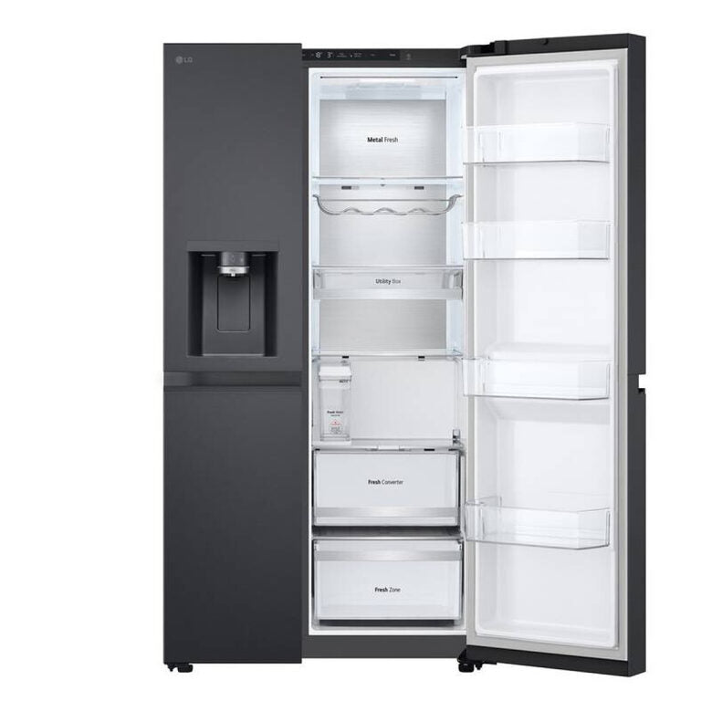 LG GSLE91EVAC frigorifero side-by-side Libera installazione 628 L C Nero