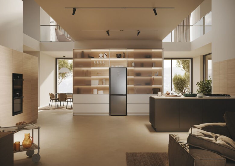 Haier 2D 60 Serie 3 HDPW5618DNPK Libera installazione 352 L D Acciaio inox