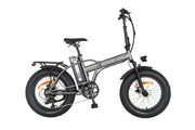EMG M1X 48V Matt Titanium E-Bike Fat Bike Pieghevole 20" 48V 10,4Ah Titanio Opaco