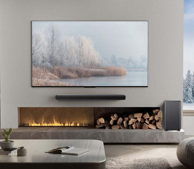 TCL S Soundbar S55H 2.1 canali, Dolby Atmos con Subwoofer integrato, supporto HDMI eARC, Bluetooth, 220W