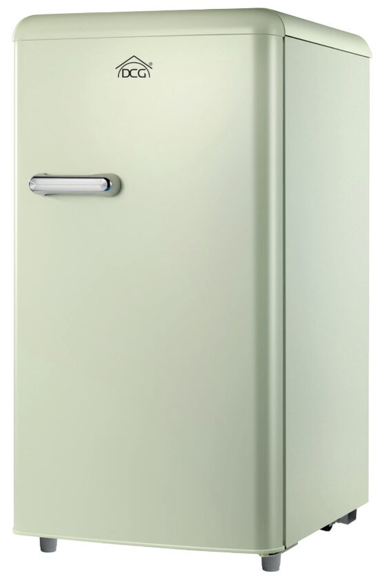 DCG Eltronic MF100C Frigorifero con Congelatore Libera installazione 100 L Crema Retrò
