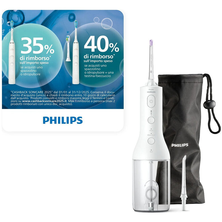 Philips Sonicare Idropulsore Irrigatore orale senza fili HX3826/31