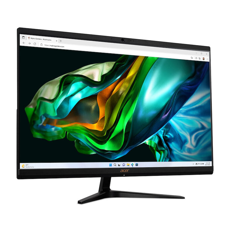 Acer Aspire C27-1800 Intel® Core™ i5 i5-12450H 68,6 cm (27") 1920 x 1080 Pixel PC All-in-one 16 GB 1,02 TB SSD Windows 11 Home Wi-Fi 6E (802.11ax) Nero