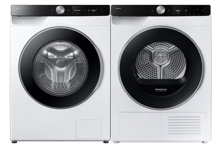 Samsung WW90DG6U85LKU3 Lavatrice A Libera Installazione 9 Kg, 1400 Giri, AI Control, AI Ecobubble™, AI Wash, Classe A-10%, Bianco