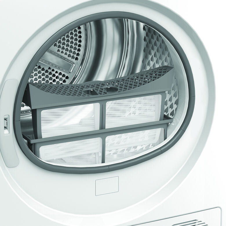 Hotpoint Ariston HPT 94D BS IT Asciugatrice A Libera Installazione 9 Kg, Pompa Di Calore, PetHairCare, GentleCare, Classe C, Bianco