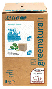 Greenatural BAG503 detersivo per bucato Universale 5 kg