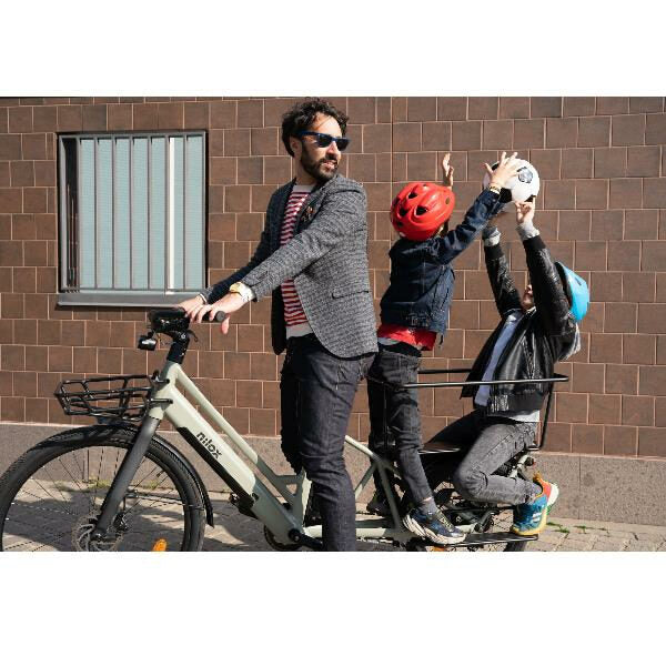 Nilox Cargo eBike C3 Nero, Verde Alluminio 69,8 cm (27.5") 24 kg