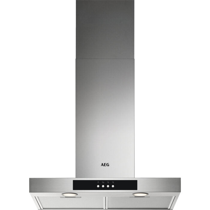 AEG DBB4651M Cappa aspirante a parete Acciaio inossidabile 368 m³/h B