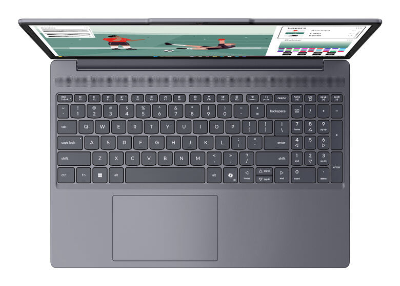 Lenovo IdeaPad | Notebook Slim 3 | Display 15.3'' WUXGA (1920x1200) | Processore INTEL Core 3 304 | Memoria RAM 8GB | Memoria SSD 256GB | Scheda grafica Integrata | Sistema Operativo WINDOWS 11 HOME | LUNA_GREY | Caricatore NON incluso