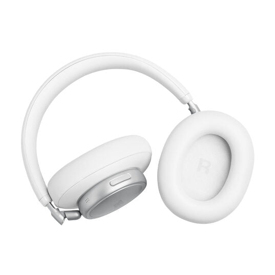 JBL Live 780NC Auricolare Con cavo e senza cavo A Padiglione Chiamate/Musica/Sport/Tutti i giorni Bluetooth Bianco