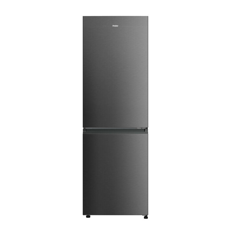 Haier HDPR1618ANPD Series 1 Pro Frigorifero Combinato A Libera Installazione, No Frost, Classe A, Acciaio Inox
