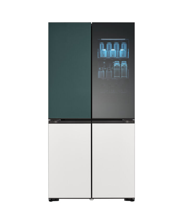 LG InstaView MoodUP GMV960NNME Frigo multidoor , Classe E, 617L , Colore personalizzabile