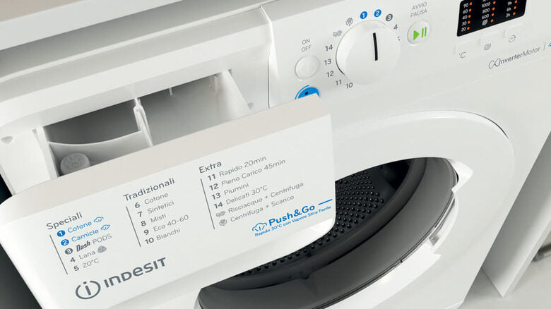 Indesit BWA 81496X WV IT Lavatrice a libera installazione 8 kg Bianco (A)