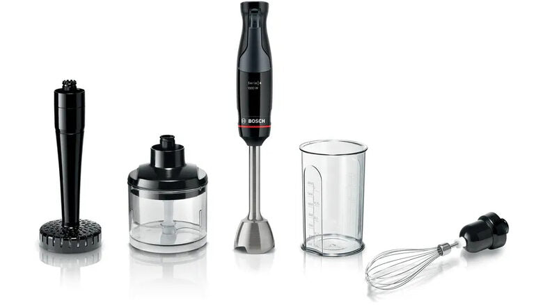 Bosch Serie 4 MSM4B623 frullatore 0,6 L Frullatore ad immersione 1000 W Antracite, Trasparente