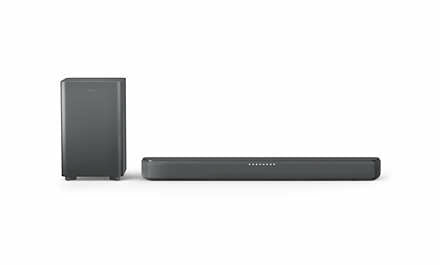 Philips 5300 series TAB5309/10 altoparlante soundbar Grigio 2.1 canali 120 W