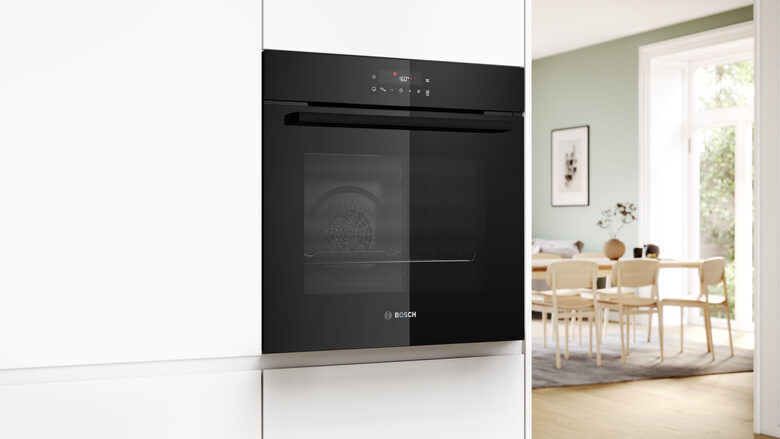 Bosch Serie 2 , Forno da incasso, 60 x 60 cm, Nero HBA571BB4