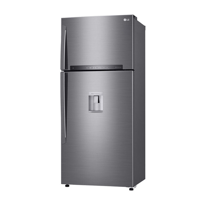 LG GTF744PZPED Frigorifero Combinato A Libera Installazione, Wi-Fi, Dispenser Acqua, Classe E, Inox