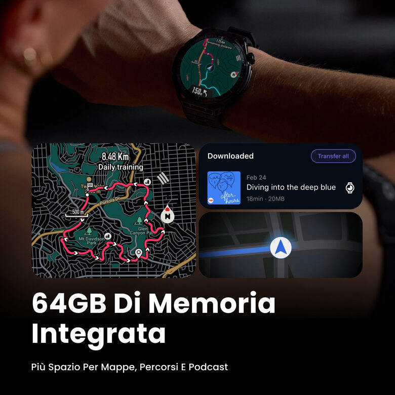 Amazfit Balance 3 3,81 cm (1.5") AMOLED 51 mm Digitale 480 x 480 Pixel Touch screen Acciaio inox Wi-Fi GPS (satellitare)