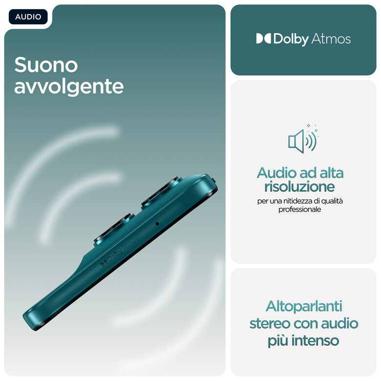 Motorola moto g77 17,3 cm (6.8") Dual SIM ibrida Android 16.0 5G USB tipo-C 8 GB 256 GB 5200 mAh Verde