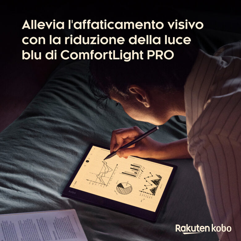 Rakuten Kobo Elipsa 2E lettore e-book reader Touch screen 32 GB Wi-Fi Nero