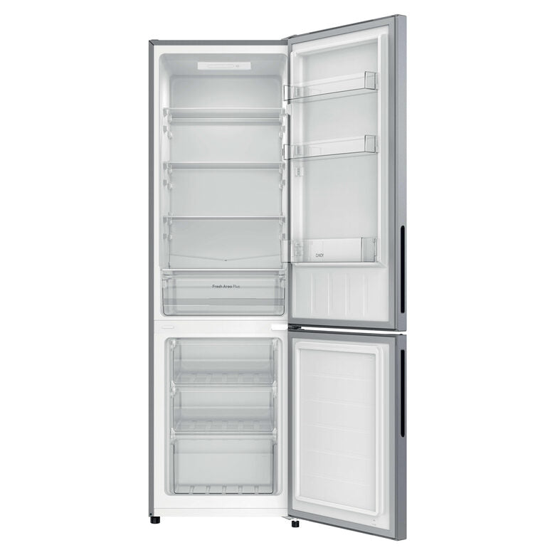 Candy CCG3L517ES City Combi Frigorifero Combinato A Libera Installazione, Low Frost, Inverter, Classe E, Argento