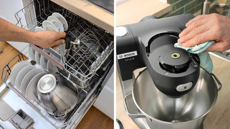 Bosch Serie 6 MUMS6ZS17 Macchina da Cucina 1600 W Nero, Inox spazzolato