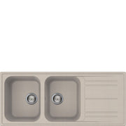 Smeg LZ116AV2 lavello Lavello ad incasso Rettangolare Granito