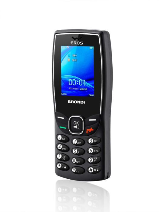 Brondi Eros 4,5 cm (1.77") Nero Telefono cellulare basico