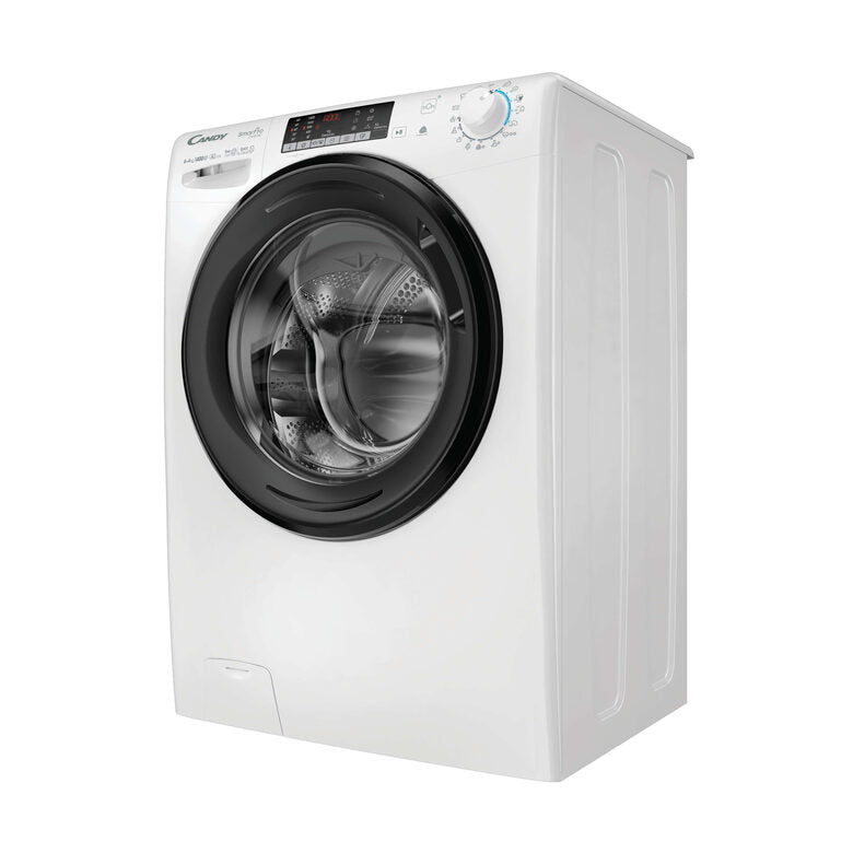 Candy CSOW44644TWMB6-S Lavasciuga Libera Installazione 6 Kg, 1400 Giri, Smart Pro Inverter, Wi-fi + Bluetooth, Snap&wash, Classe E, Bianco