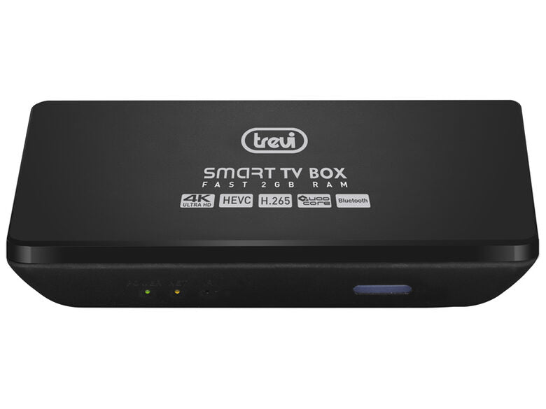 Trevi 365S800 Smart TV box Nero 4K Ultra HD 8 GB Wi-Fi Collegamento ethernet LAN