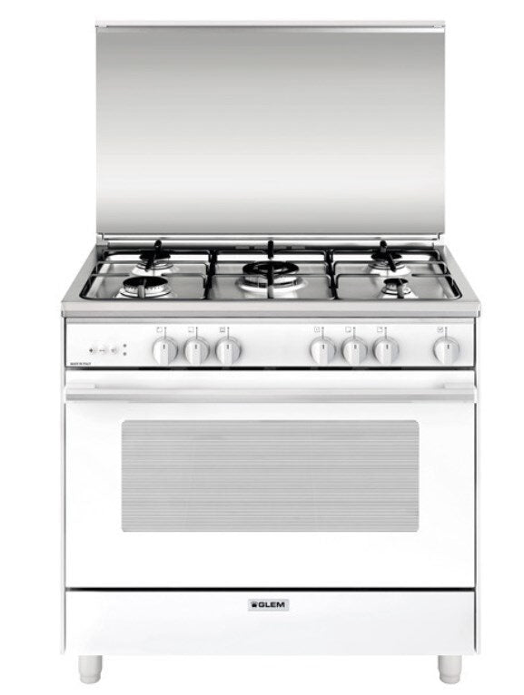 Glem Gas UN965VX Cucina a Gas Bianco A