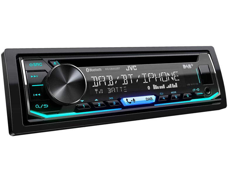 JVC KD-DB902BT Nero 300 W Bluetooth