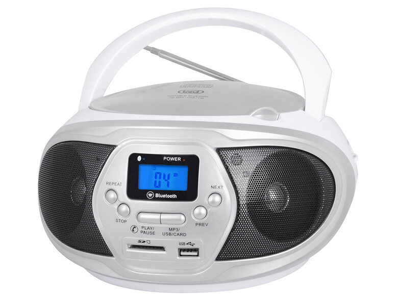 Trevi CMP 548 BT Analogico Grigio, Bianco