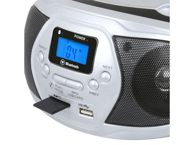 Trevi CMP 548 BT Analogico Grigio, Bianco