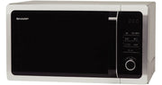 Sharp Home Appliances R-752IN forno a microonde Superficie piana Microonde combinato 25 L 900 W Nero, Argento