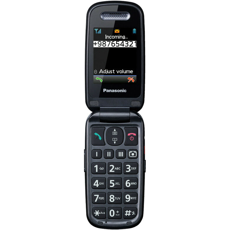 Panasonic KX-TU456 6,1 cm (2.4") 110 g Rosso Telefono cellulare basico
