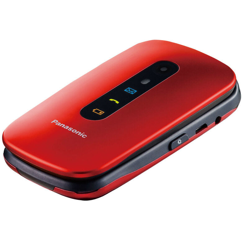 Panasonic KX-TU456 6,1 cm (2.4") 110 g Rosso Telefono cellulare basico
