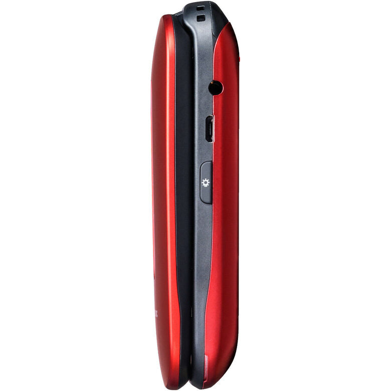 Panasonic KX-TU456 6,1 cm (2.4") 110 g Rosso Telefono cellulare basico